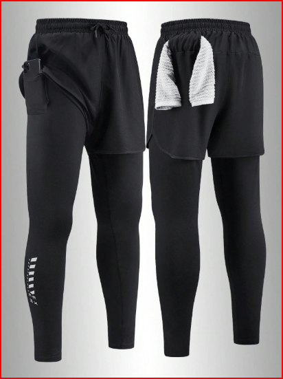 🏔️ Dual-Layer Performance Sports Pants