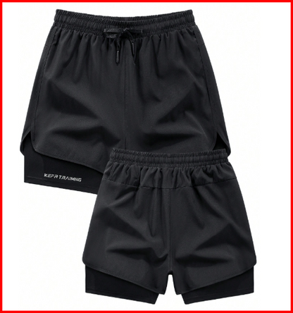 🏃 2-in-1 Quick-Dry Running Shorts