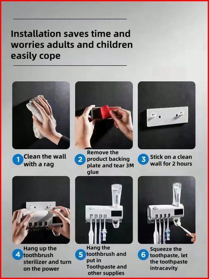 🦠 The Ultimate 4-in-1 Smart Bathroom Organizer