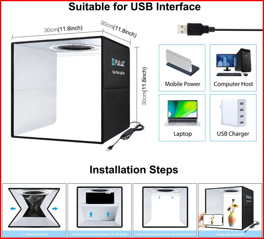 The Creator's Pop-Up Light Box