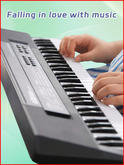 54-Key Digital Beginner Piano Keyboard with Mic